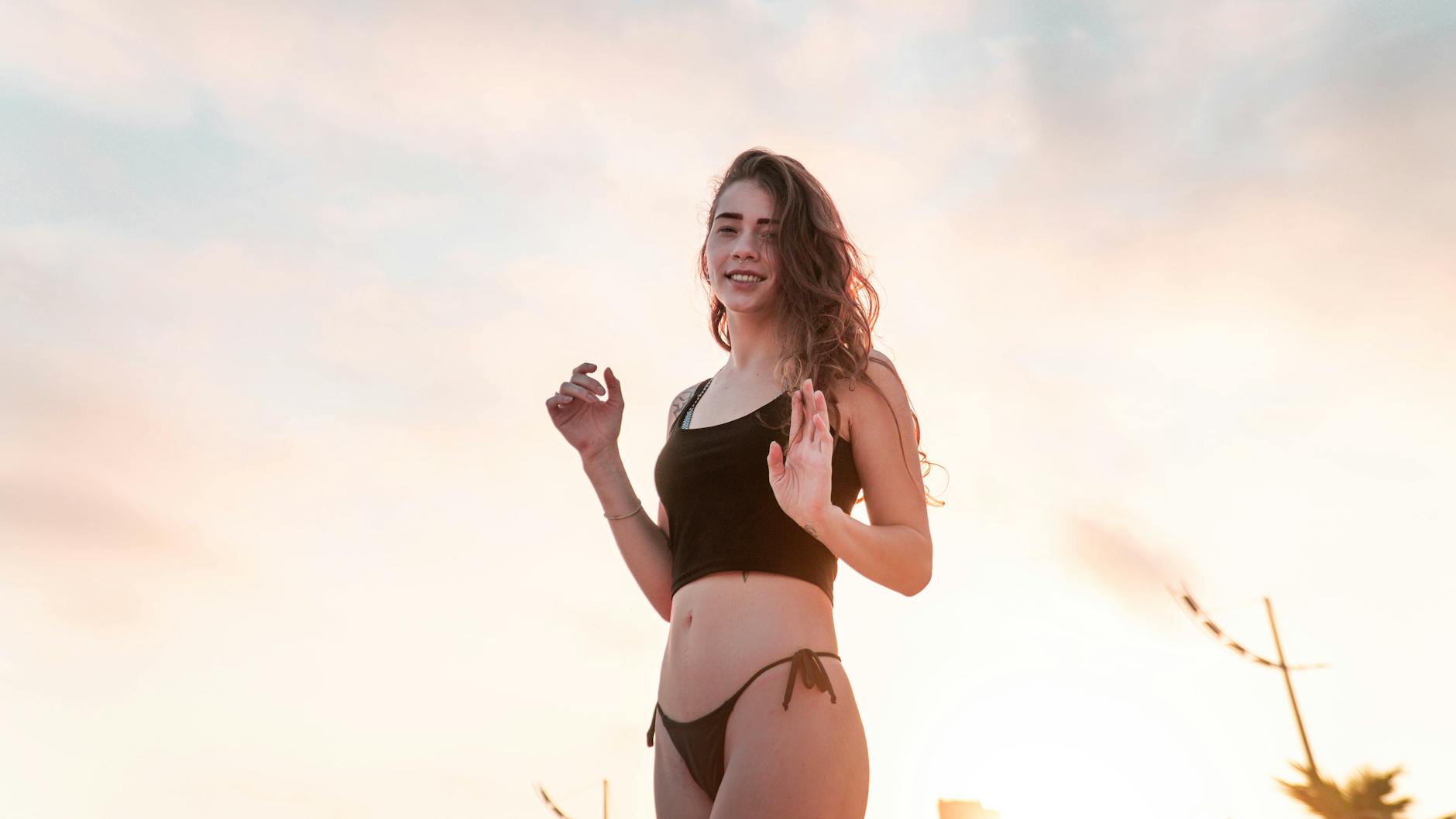 Bikini model