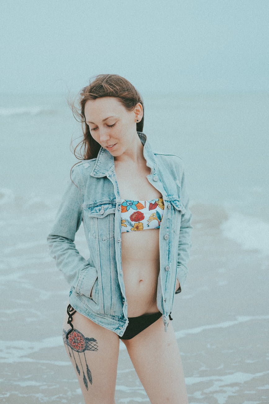 Bikini model