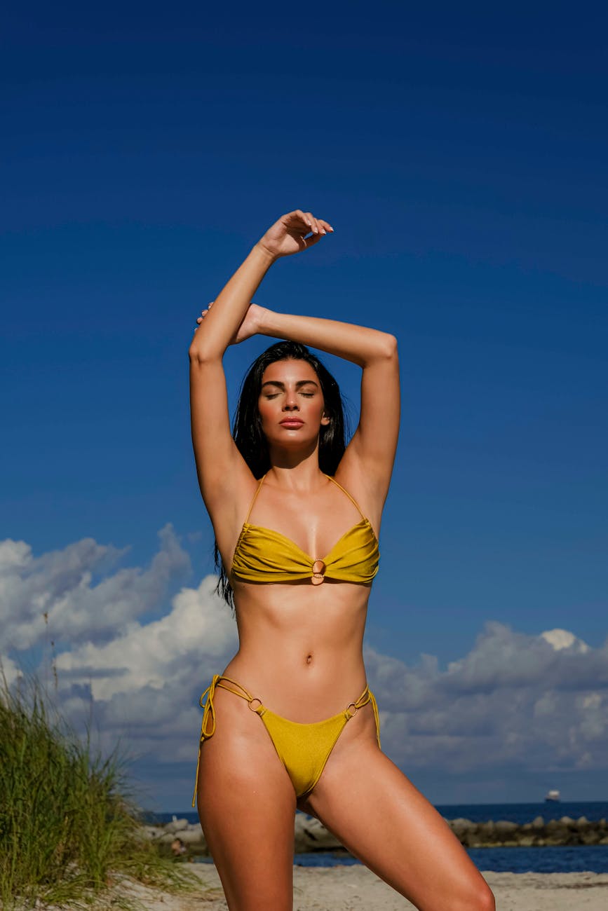 Bikini model